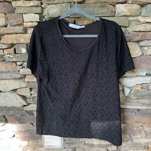 Calvin Klein Black Boxy Relaxed T-Shirt